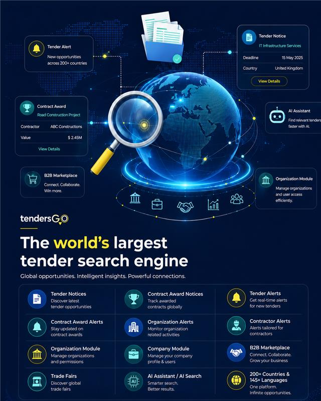 tendersgo worlds largest tender search engine